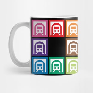 OSAKA Japan Subway Signs Mug